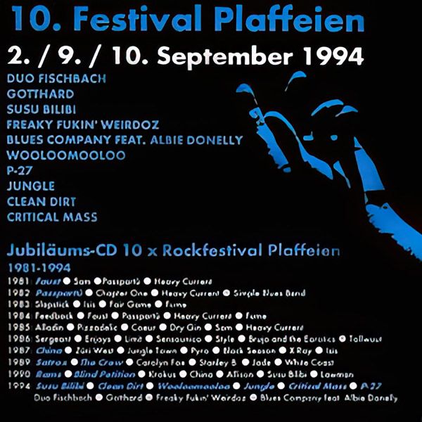 10. Festival Plaffeien (Sampler / 1994)